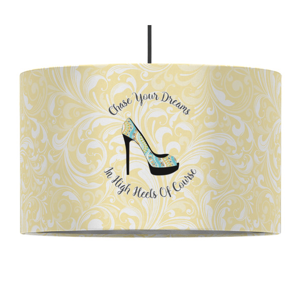 High Heels 12" Drum Lampshade - PENDANT (Fabric)