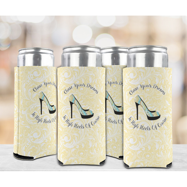 High Heels 12oz Tall Can Sleeve - Set of 4 - LIFESTYLE