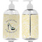 High Heels 16 oz Plastic Liquid Dispenser- Approval- White