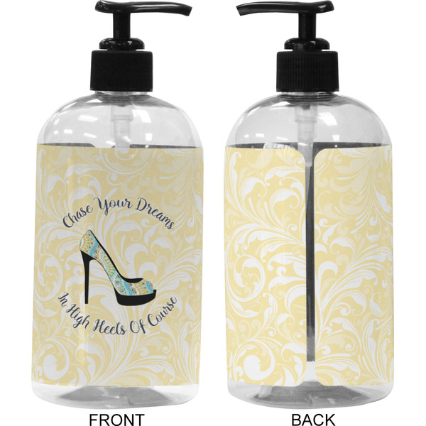 High Heels 16 oz Plastic Liquid Dispenser (Approval)