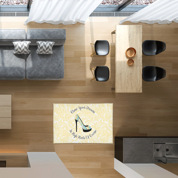 High Heels 2'x3' Indoor Area Rugs - IN CONTEXT