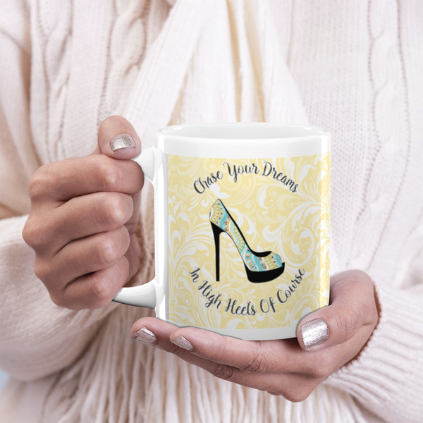 High Heels 20oz Coffee Mug - LIFESTYLE