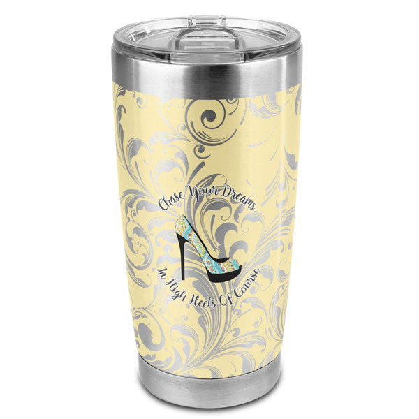 Custom High Heels 20oz Stainless Steel Double Wall Tumbler - Full Print