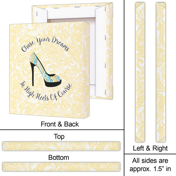 High Heels 20x24 - Canvas Print - Approval