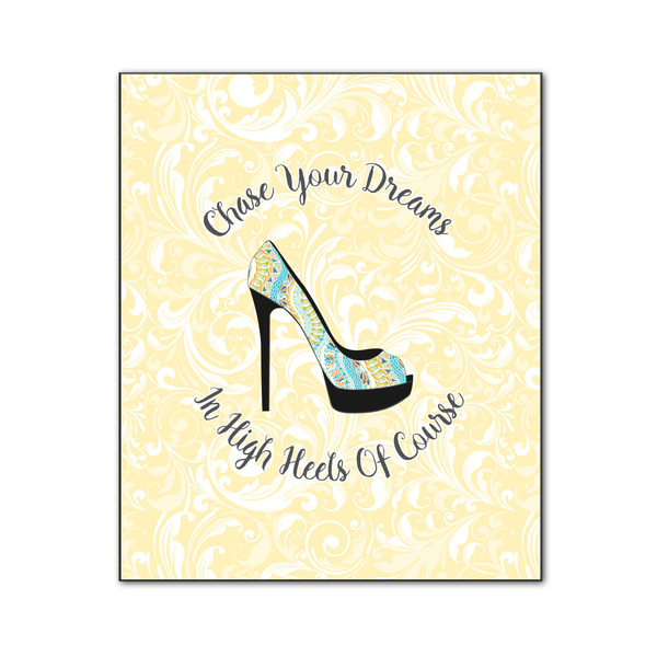 High Heels 20x24 Wood Print - Front View