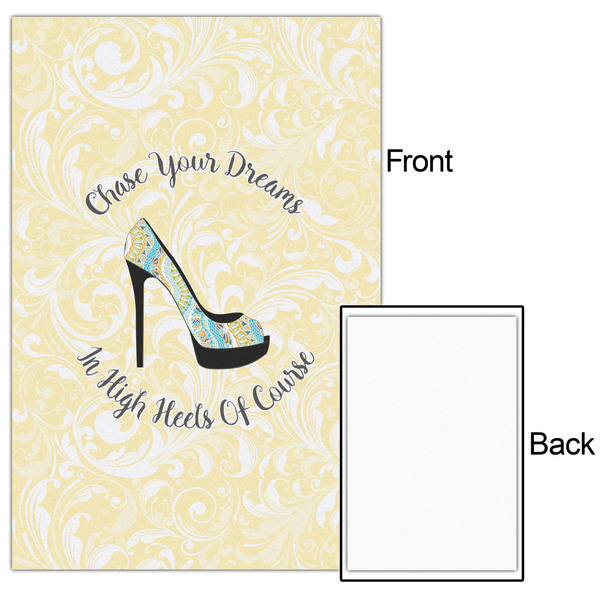 High Heels 20x30 - Matte Poster - Front & Back