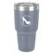 High Heels 30 oz Stainless Steel Tumbler - Grey - Single-Sided