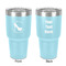 High Heels 30 oz Stainless Steel Tumbler - Teal - Double-Sided