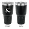 High Heels 30 oz Stainless Steel Ringneck Tumblers - Black - Single Sided - APPROVAL