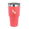 High Heels 30 oz Stainless Steel Tumbler - Coral - Single Sided