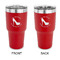 High Heels 30 oz Stainless Steel Ringneck Tumblers - Red - Double Sided - APPROVAL