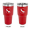 High Heels 30 oz Stainless Steel Tumbler - Red - Double Sided