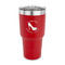 High Heels 30 oz Stainless Steel Ringneck Tumblers - Red - FRONT