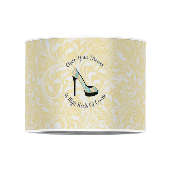 High Heels 8" Drum Lampshade - FRONT (Poly Film)