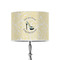 High Heels 8" Drum Lampshade - ON STAND (Poly Film)