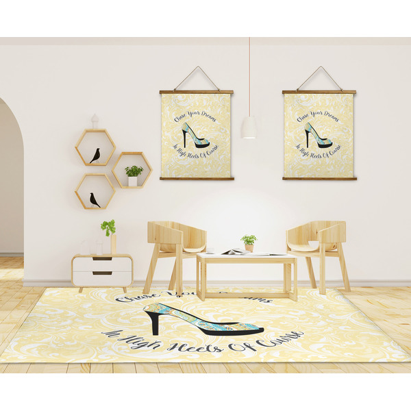 High Heels 8'x10' Indoor Area Rugs - IN CONTEXT