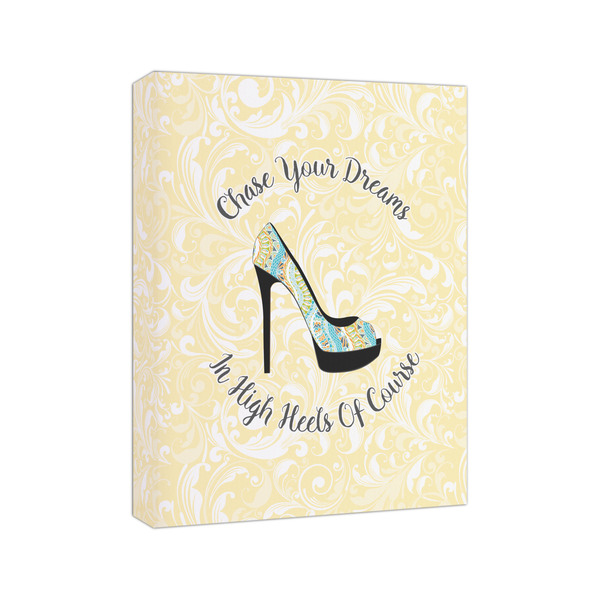High Heels 8x10 - Canvas Print - Angled View