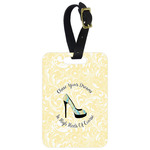 High Heels Metal Luggage Tag
