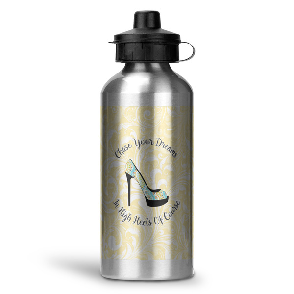Custom High Heels Water Bottles - 20 oz - Aluminum