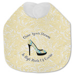 High Heels Jersey Knit Baby Bib