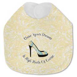High Heels Jersey Knit Baby Bib