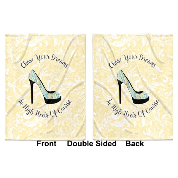 High Heels Baby Blanket (Double Sided - Printed Front and Back)