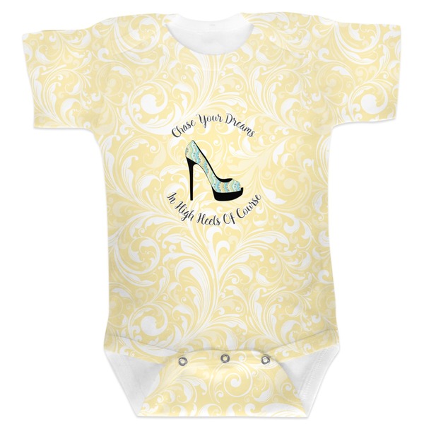 Custom High Heels Baby Bodysuit 0-3