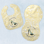 High Heels Baby Bib & Burp Set