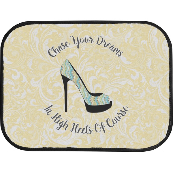 High Heels Back Seat Car Mat
