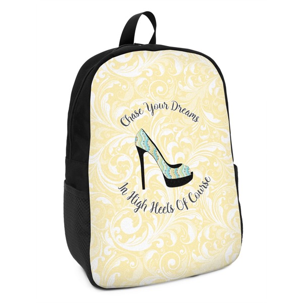 Custom High Heels Kids Backpack