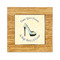 High Heels Bamboo Trivet with Ceramic Tile Insert