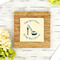 High Heels Bamboo Trivet with 6" Tile - LIFESTYLE