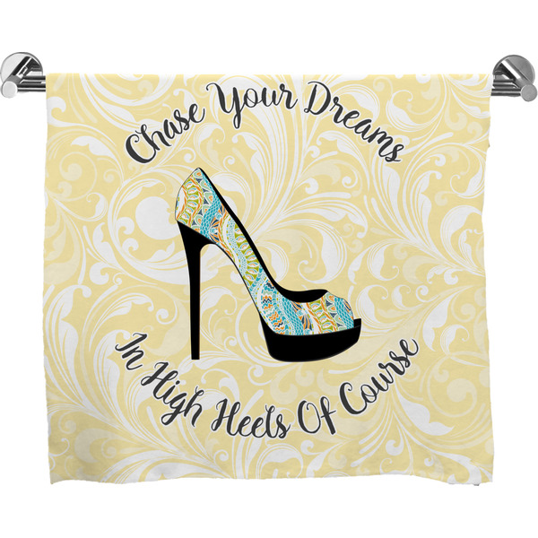 Custom High Heels Bath Towel