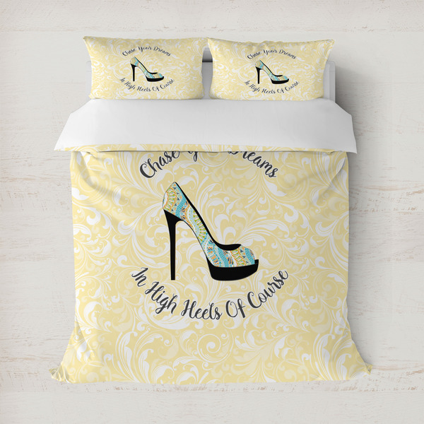 Custom High Heels Duvet Cover