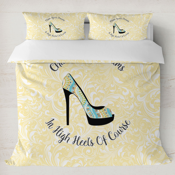 Custom High Heels Duvet Cover Set - King