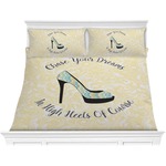 High Heels Comforter Set - King