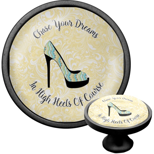 Custom High Heels Cabinet Knob (Black)