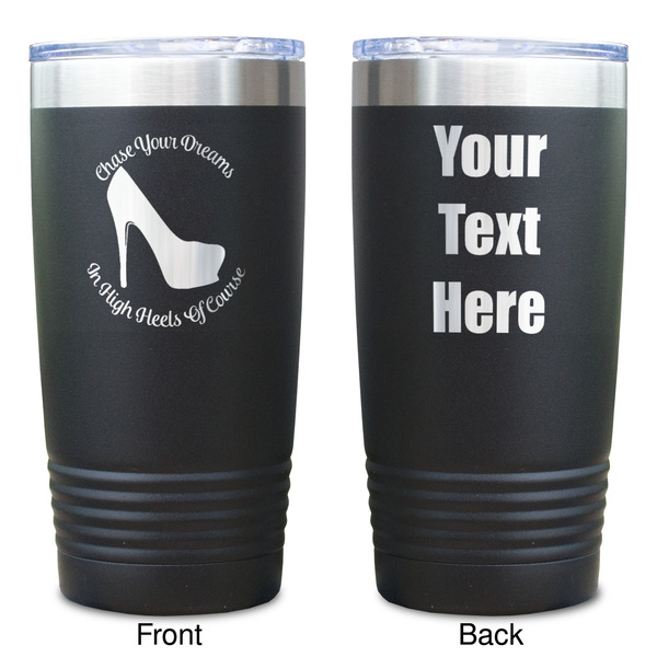 High Heels Black Polar Camel Tumbler - 20oz - Double Sided  - Approval