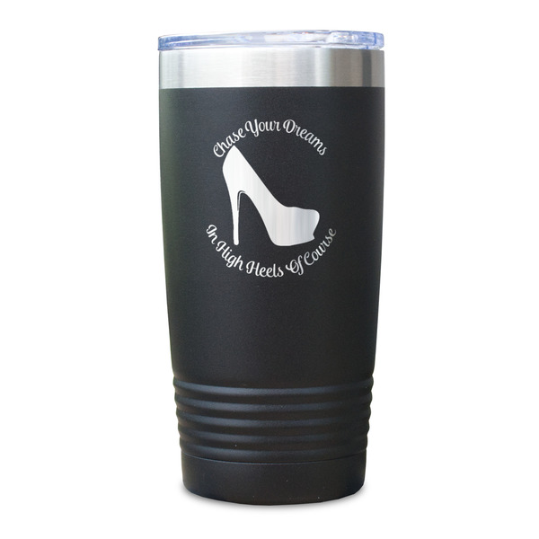 High Heels Black Polar Camel Tumbler - 20oz - Single Sided - Approval
