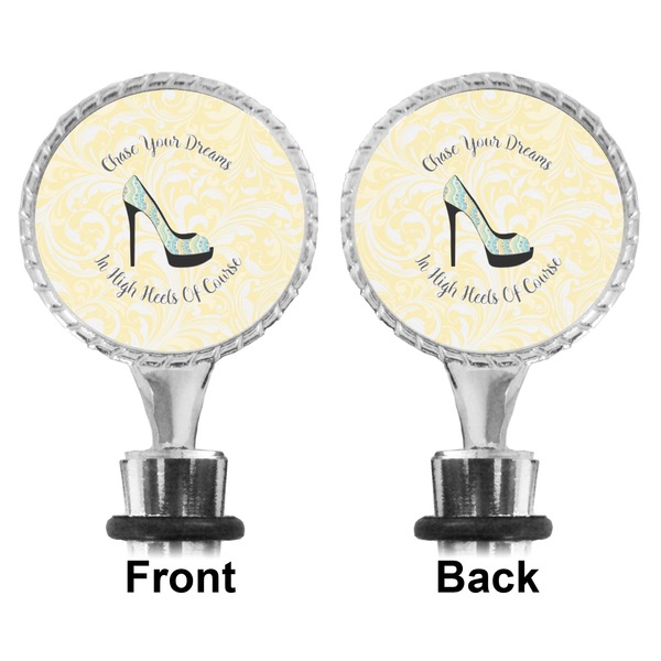 High Heels Bottle Stopper - Front and Back