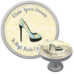 High Heels Cabinet Knob (Silver)