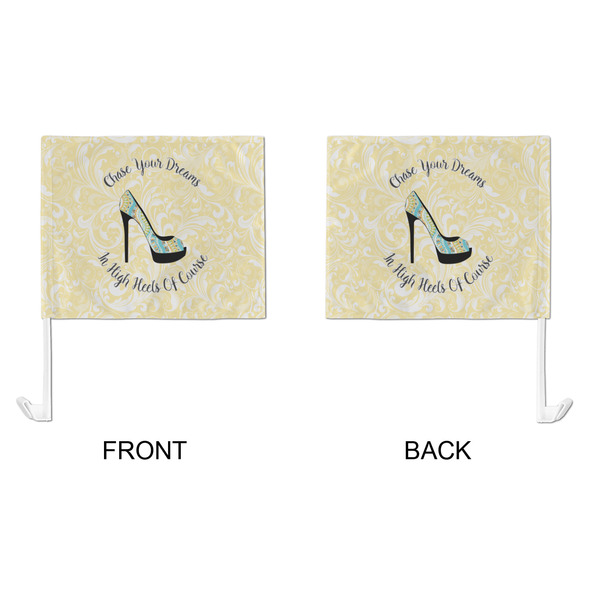 High Heels Car Flag - Large - APPROVAL