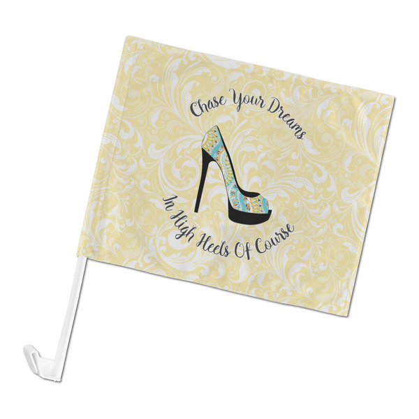 Custom High Heels Car Flag - Large