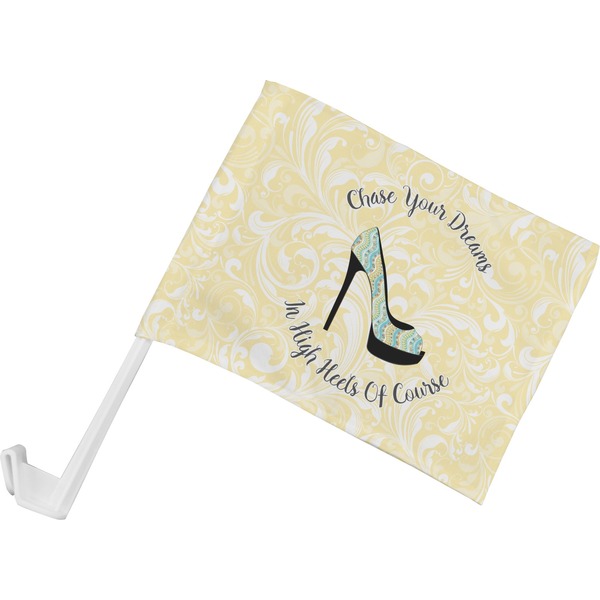 Custom High Heels Car Flag - Small