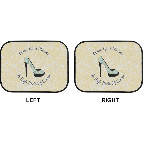 High Heels Car Floor Mats (Back Seat) (Approval)