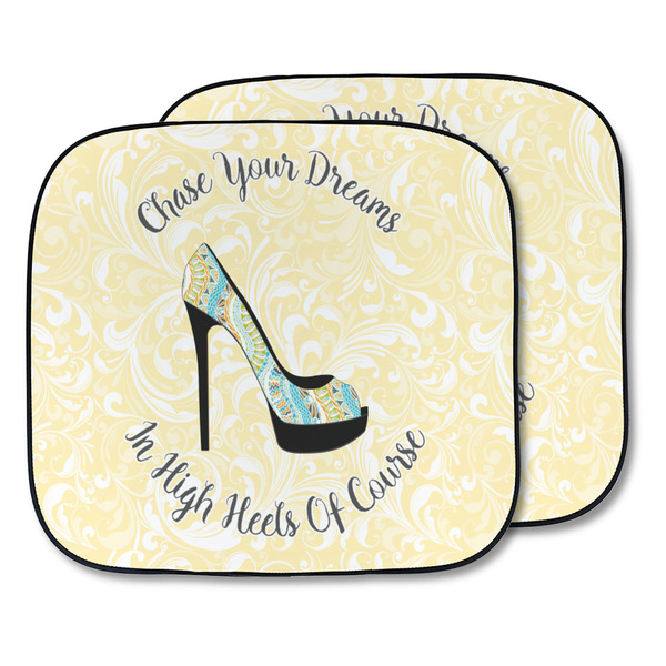 Custom High Heels Car Sun Shade - Two Piece