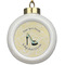 High Heels Ceramic Ball Ornament