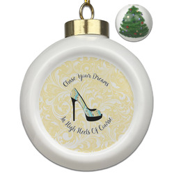 High Heels Ceramic Ball Ornament - Christmas Tree