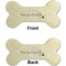 High Heels Ceramic Flat Ornament - Bone Front & Back (APPROVAL)