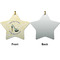 High Heels Ceramic Flat Ornament - Star Front & Back (APPROVAL)